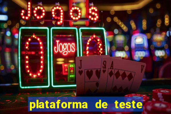 plataforma de teste pg demo